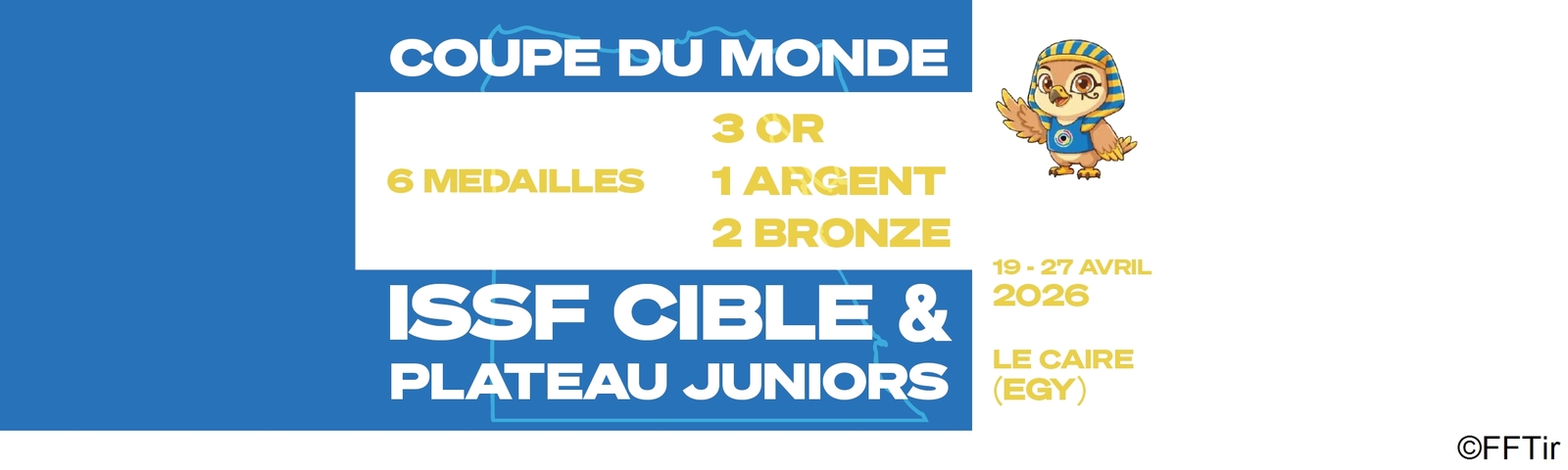 CM ISSF Cible et Plateau Juniors Le Caire 2026