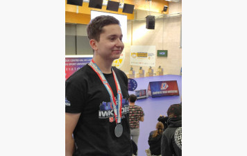 Clément DUMAS (ASD) Médaille d'argent au CHAMPIONNAT DE FRANCE FFSU 10m AIR RIFLE N1