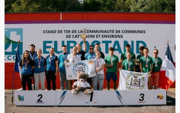 Déols Champion de France des Clubs à la carabine 50m