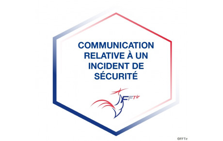 Communication relative à un incident de sécurité